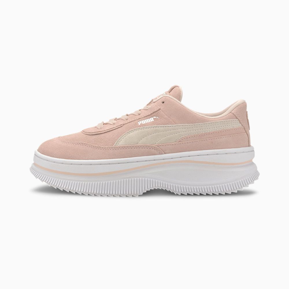 Puma DEVA Suede Női Sportcipő - Rózsaszín/Fehér ( Hungary - TLRHY0569 )